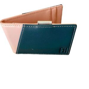 Leather Wallet Money Clip Forrest & Harold Signature Slim RFID NIB